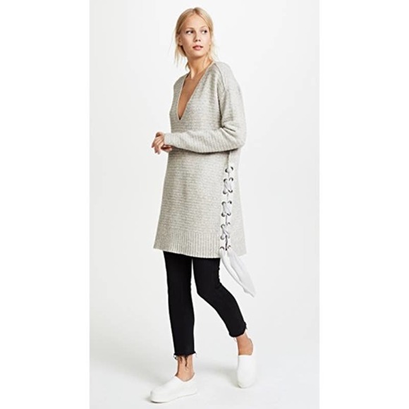 Free People Sweaters - Free People Heart It Laces Sweater Tunic